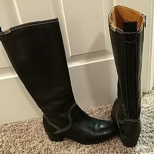Pikolinos Knee High Leather Riding Boots